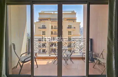 Apartment - 1 Bedroom - 2 Bathrooms for rent in Venetian - Canal Residence - Dubai Sports City - Dubai