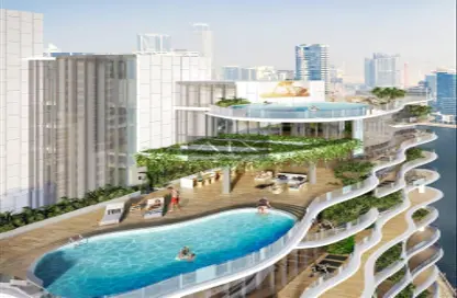 Apartment - 1 Bedroom - 2 Bathrooms for sale in Chic Tower - Business Bay - Dubai