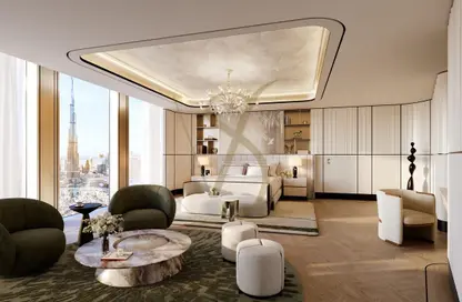 شقة - 4 غرف نوم - 4 حمامات للبيع في فندق وريزيدنس باكارات دبي - برج خليفة - دبي وسط المدينة - دبي