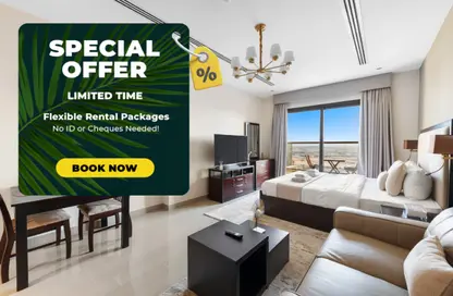 Apartment - Studio - 1 Bathroom for rent in Elite Downtown Residence - Downtown Dubai - Dubai