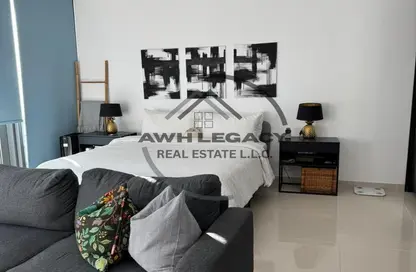 Apartment - Studio - 1 Bathroom for rent in Silverene Tower B - Silverene - Dubai Marina - Dubai