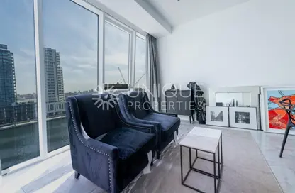 شقة - غرفة نوم - 1 حمام للايجار في برج ذا باد - الخليج التجاري - دبي