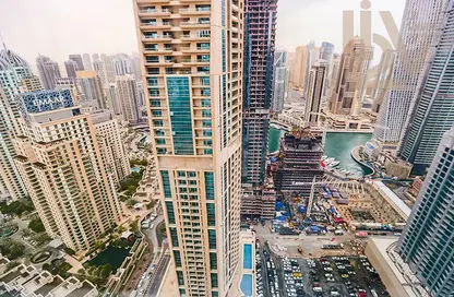 Apartment - 1 Bedroom - 1 Bathroom for rent in MAG 218 - Dubai Marina - Dubai