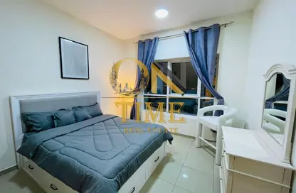 Apartment - 3 Bedrooms - 4 Bathrooms for rent in Al Khail Tower 2 - Al Khail Towers - Ajman Downtown - Ajman