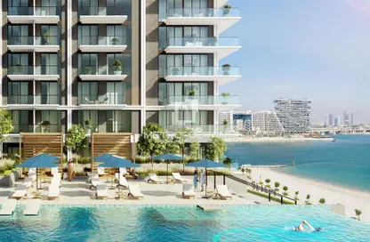 Apartment - 1 Bedroom - 1 Bathroom for sale in Seapoint - EMAAR Beachfront - Dubai Harbour - Dubai