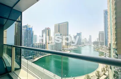 Apartment - 1 Bedroom - 2 Bathrooms for rent in JAM Marina Residence - Dubai Marina - Dubai