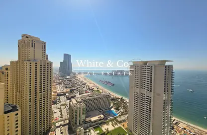 Apartment - 3 Bedrooms - 5 Bathrooms for sale in Al Fattan Marine Tower - Al Fattan Marine Towers - Jumeirah Beach Residence - Dubai