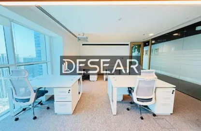 Office Space - Studio - 2 Bathrooms for rent in Single Business Tower - Sheikh Zayed Road - Dubai