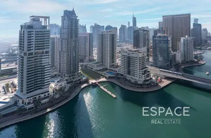 Water View image for: Apartment - 2 Bedrooms - 3 Bathrooms for rent in Fairfield Tower - Park Island - Dubai Marina - Dubai, Image 1