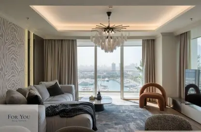 Apartment - 3 Bedrooms - 3 Bathrooms for sale in Palace Beach Residence - EMAAR Beachfront - Dubai Harbour - Dubai