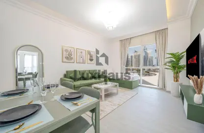 Apartment - 1 Bedroom - 2 Bathrooms for rent in MAG 214 - JLT Cluster R - Jumeirah Lake Towers - Dubai