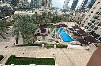 Apartment - 2 Bedrooms - 2 Bathrooms for rent in Al Yass Tower - Emaar 6 Towers - Dubai Marina - Dubai