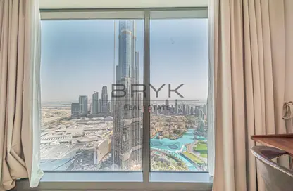 Apartment - 3 Bedrooms - 4 Bathrooms for rent in Burj Vista 1 - Burj Vista - Downtown Dubai - Dubai