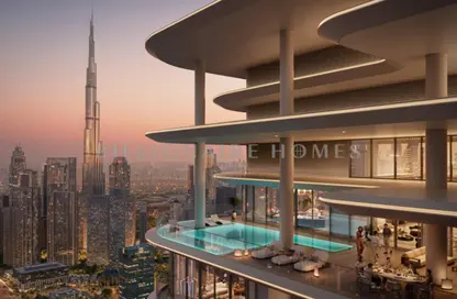 Apartment - 4 Bedrooms - 4 Bathrooms for sale in Avarra by Palace - Business Bay - Dubai