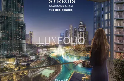 Apartment - 3 Bedrooms - 4 Bathrooms for sale in St Regis The Residences - Burj Khalifa Area - Downtown Dubai - Dubai