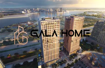 Office Space - Studio - 1 Bathroom for sale in Binghatti Moonlight - Al Jaddaf - Dubai