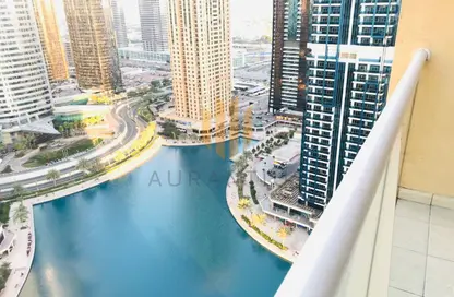Apartment - Studio - 1 Bathroom for rent in Lake View Tower - JLT Cluster B - Jumeirah Lake Towers - Dubai