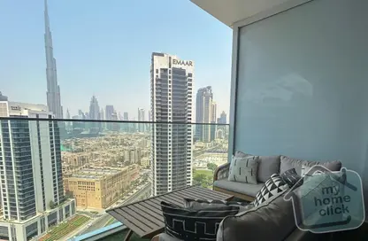 شقة - 1 حمام للايجار في ماركيز سكوير تاور - الخليج التجاري - دبي