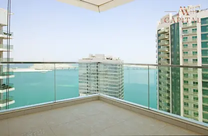 صورة لـ شرفة شقة - 3 غرف نوم - 4 حمامات للبيع في برج أمايا - شمس أبوظبي - جزيرة الريم - أبوظبي ، صورة رقم 1