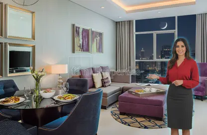 Apartment - 1 Bedroom - 2 Bathrooms for sale in Damac Maison The Distinction - Downtown Dubai - Dubai