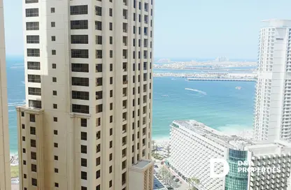 Outdoor Building image for: Apartment - 2 Bedrooms - 3 Bathrooms for rent in Rimal 1 - Rimal - Jumeirah Beach Residence - Dubai, Image 1