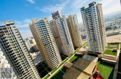 Apartment - 1 Bedroom - 2 Bathrooms for rent in Ajman One Tower 9 - Ajman One - Ajman Downtown - Ajman