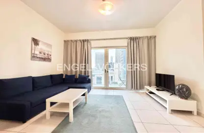 Apartment - 1 Bedroom - 2 Bathrooms for rent in Marina View Tower A - Marina View - Dubai Marina - Dubai