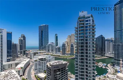 Apartment - 4 Bedrooms - 5 Bathrooms for sale in Trident Waterfront - Dubai Marina - Dubai