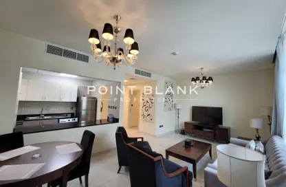 Apartment - 1 Bedroom - 1 Bathroom for rent in The Polo Residence - Meydan Avenue - Meydan - Dubai