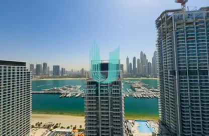 Apartment - 1 Bedroom - 1 Bathroom for rent in Grand Bleu Tower 2 - EMAAR Beachfront - Dubai Harbour - Dubai