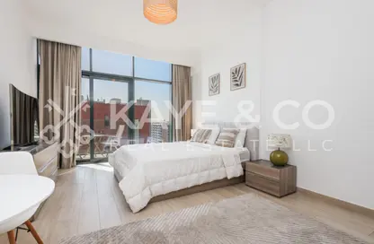 Apartment - Studio - 1 Bathroom for rent in AZIZI Riviera 37 - Meydan One - Meydan - Dubai
