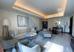 صورةغرفة المعيشة / غرفة الطعام لـ: شقة - 1 غرفة نوم - 1 حمام للكراء في فندق العنوان داونتاون - دبي وسط المدينة - دبي, صورة 1