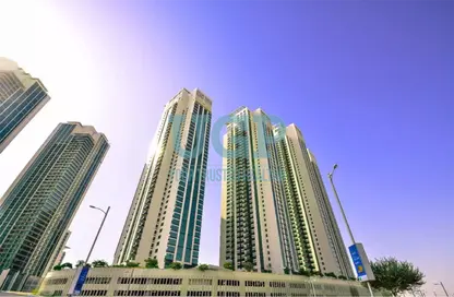 Outdoor Building image for: Apartment - 2 Bedrooms - 3 Bathrooms for sale in Marina Blue Tower - Marina Square - Al Reem Island - Abu Dhabi, Image 1
