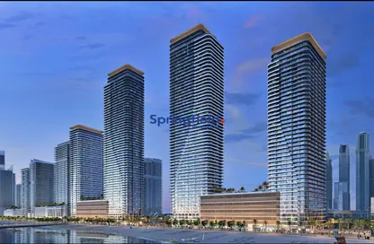 Apartment - 1 Bedroom - 1 Bathroom for sale in Bayview - EMAAR Beachfront - Dubai Harbour - Dubai