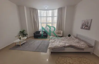 Apartment - Studio - 1 Bathroom for rent in Khalifa City A - Khalifa City - Abu Dhabi