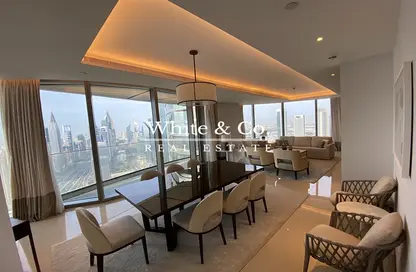 Apartment - 4 Bedrooms - 5 Bathrooms for rent in The Address Sky View Sky Collection Tower 1 - The Address Sky View Towers - Downtown Dubai - Dubai