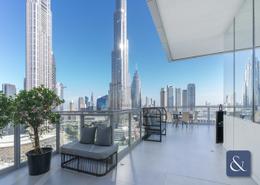 صورةتراس لـ: شقة - 5 غرف نوم - 5 حمامات للبيع في ذا ريزيدنس 3 - برج ريزيدنس - دبي وسط المدينة - دبي, صورة 1