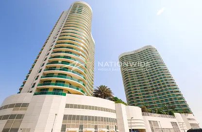 Apartment - 1 Bedroom - 2 Bathrooms for rent in Beach Towers - Shams Abu Dhabi - Al Reem Island - Abu Dhabi