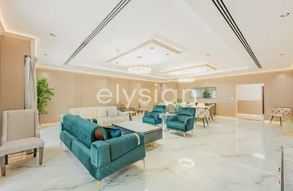 Apartment - 4 Bedrooms - 5 Bathrooms for rent in Elite Residence - Dubai Marina - Dubai