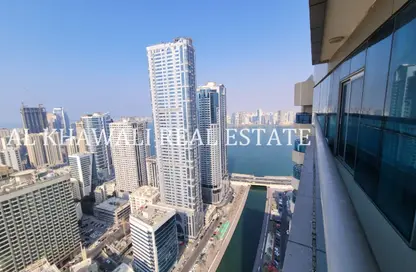 شقة - 3 غرف نوم - 4 حمامات للايجار في برج النخلة 3 - أبراج النخلة - المجاز - الشارقة