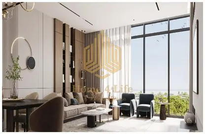 Living / Dining Room image for: Apartment - 2 Bedrooms - 3 Bathrooms for sale in Reem Hills 2 - Najmat Abu Dhabi - Al Reem Island - Abu Dhabi, Image 1
