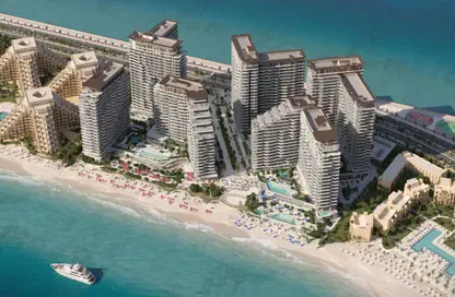 Apartment - 4 Bedrooms - 5 Bathrooms for sale in Rosso Bay Residence - Al Marjan Island - Ras Al Khaimah