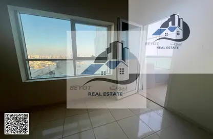 شقة - غرفة نوم - 2 حمامات للايجار في أورينت تاور 2 - أورينت تاور - البستان - عجمان