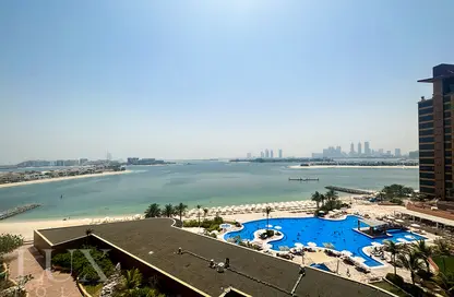 Water View image for: Apartment - 1 Bedroom - 2 Bathrooms for sale in Aquamarine - Tiara Residences - Palm Jumeirah - Dubai, Image 1
