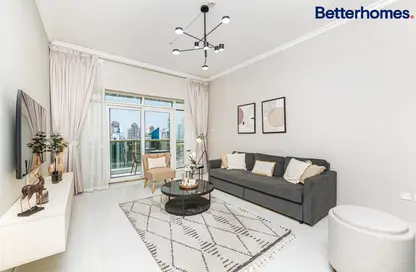 Living Room image for: Apartment - 1 Bedroom - 2 Bathrooms for sale in Lake City Tower - Lake Almas East - Jumeirah Lake Towers - Dubai, Image 1