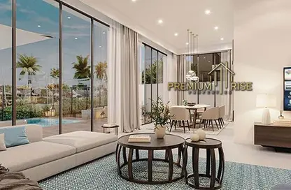 Living / Dining Room image for: Villa - 4 Bedrooms - 6 Bathrooms for sale in The Pulse Beachfront 2 - The Pulse - Dubai South (Dubai World Central) - Dubai, Image 1