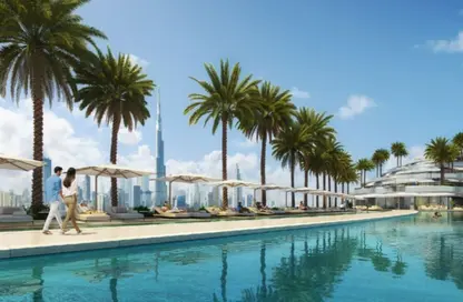 Apartment - 1 Bedroom - 1 Bathroom for sale in Binghatti Aquarise - Business Bay - Dubai