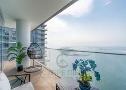 Balcony image for: Apartment - 3 bedrooms - 4 bathrooms for rent in Beach Isle - EMAAR Beachfront - Dubai Harbour - Dubai, Image 1