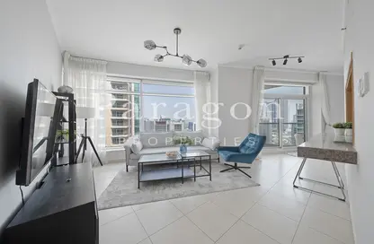 Apartment - 1 Bedroom - 2 Bathrooms for rent in Burj Views A - Burj Views - Downtown Dubai - Dubai