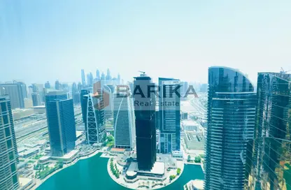 مكتب - استوديو - 1 حمام للايجار في البرج البلاتيني - (JLT) مجمع I - أبراج بحيرة الجميرا - دبي